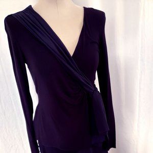 Nine West  Black Jersey Two Piece Outfit